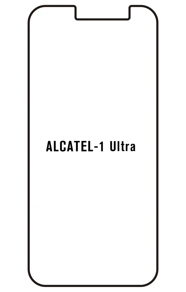 Alcatel 1 Ultra Přední Hydrogel ochranná fólie