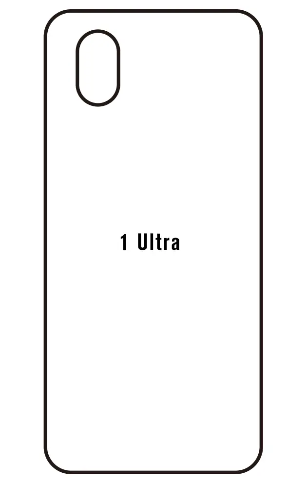 Alcatel 1 Ultra Zadní Hydrogel ochranná fólie