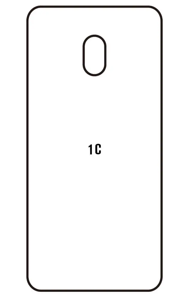 Alcatel 1C 2019 Zadní Hydrogel ochranná fólie