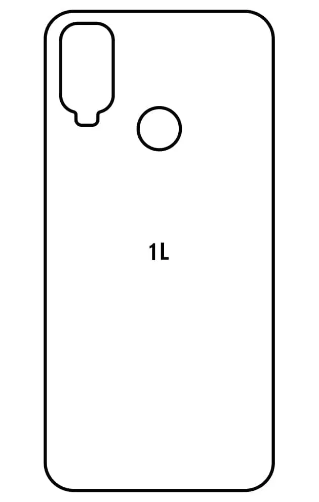Alcatel 1L 2021 Zadní Hydrogel ochranná fólie