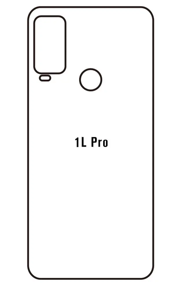 Alcatel 1L Pro Zadní Hydrogel ochranná fólie