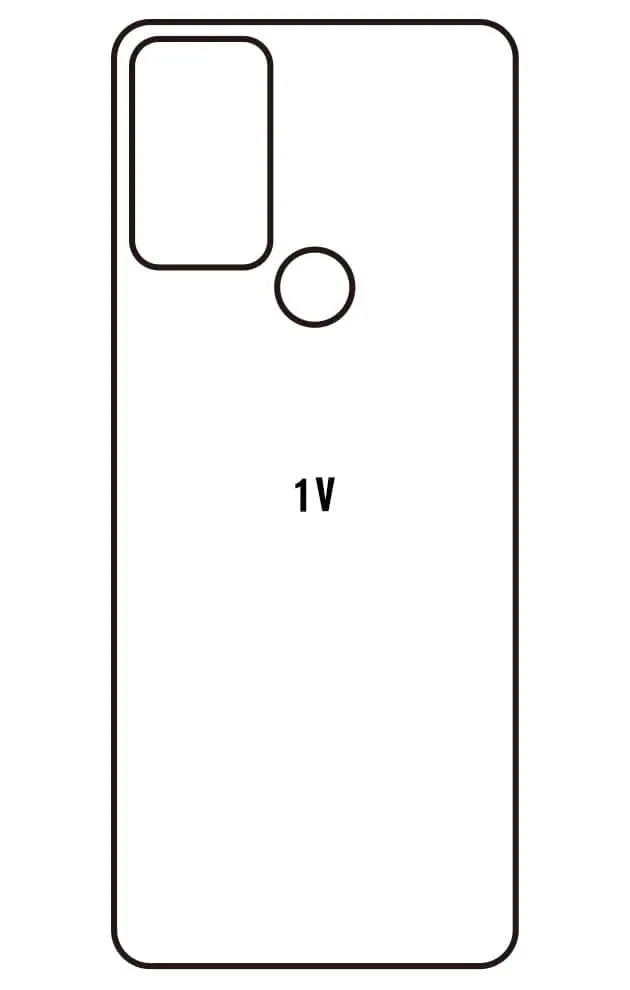 Alcatel 1V 2021 Zadní Hydrogel ochranná fólie