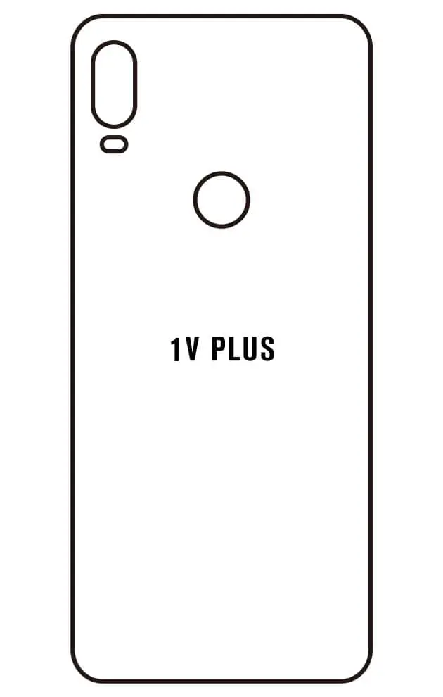 Alcatel 1V PLUS Zadní Hydrogel ochranná fólie