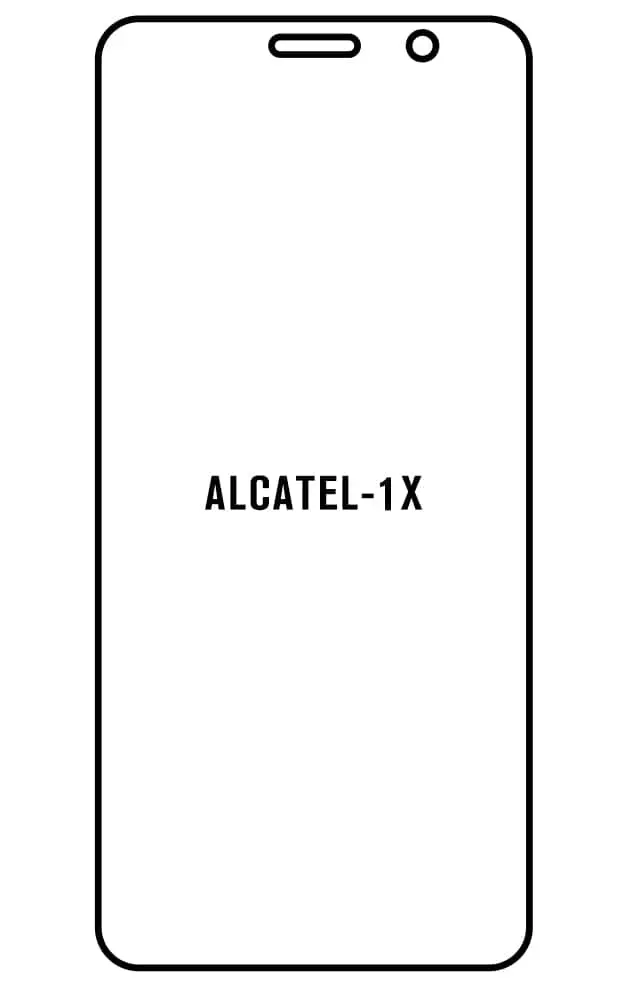 Alcatel 1X 2019 Přední Hydrogel ochranná fólie