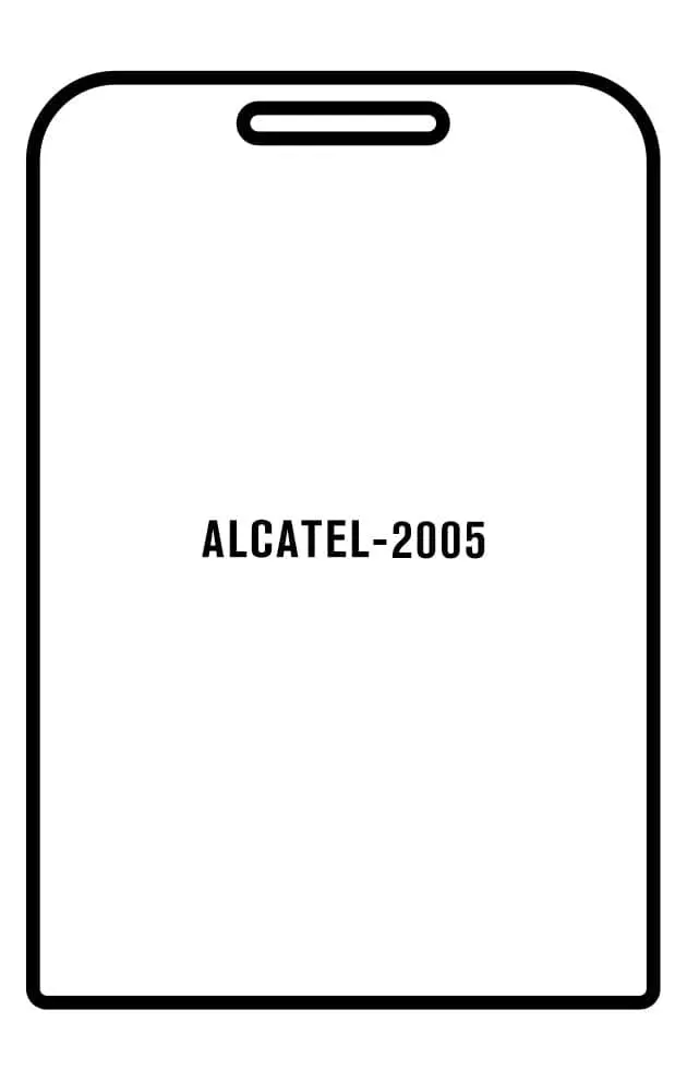 Alcatel 2005 Přední Hydrogel ochranná fólie