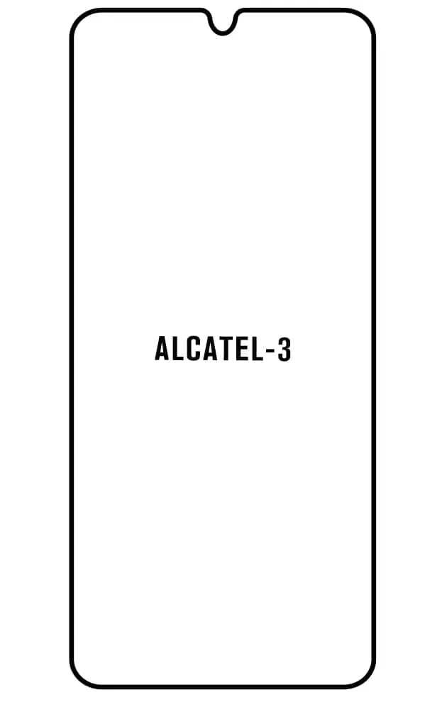 Alcatel 3 2019 5053A Přední Hydrogel ochranná fólie