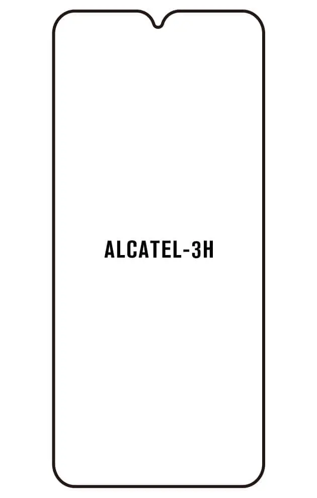 Alcatel 3H Přední Hydrogel ochranná fólie