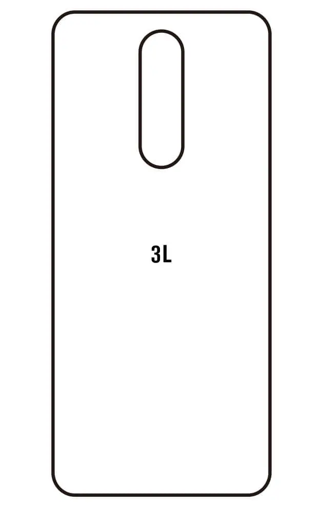 Alcatel 3L Zadní Hydrogel ochranná fólie