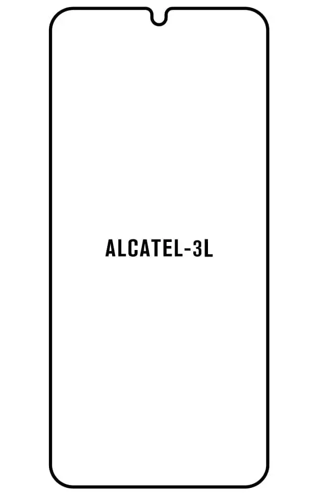 Alcatel 3L 2020 Přední Hydrogel ochranná fólie