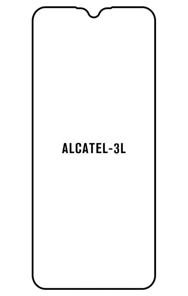 Alcatel 3L 2021 Přední Hydrogel ochranná fólie