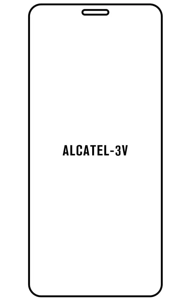Alcatel 3V Přední Hydrogel ochranná fólie