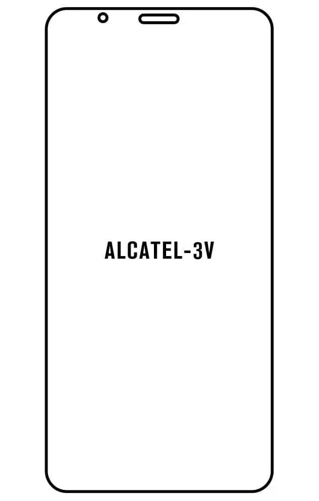 Alcatel 3V 2019 Přední Hydrogel ochranná fólie