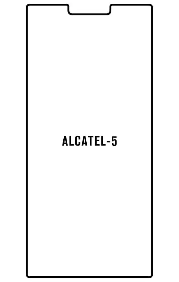 Alcatel 5 Přední Hydrogel ochranná fólie