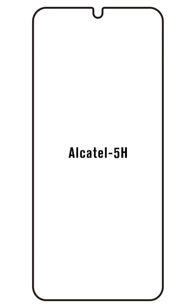 Alcatel 5H Přední Hydrogel ochranná fólie
