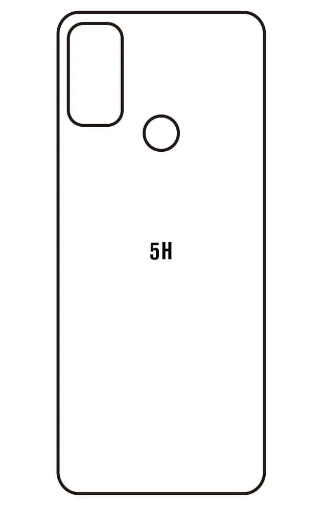 Alcatel 5H Zadní Hydrogel ochranná fólie