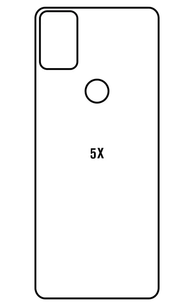 Alcatel 5X Zadní Hydrogel ochranná fólie