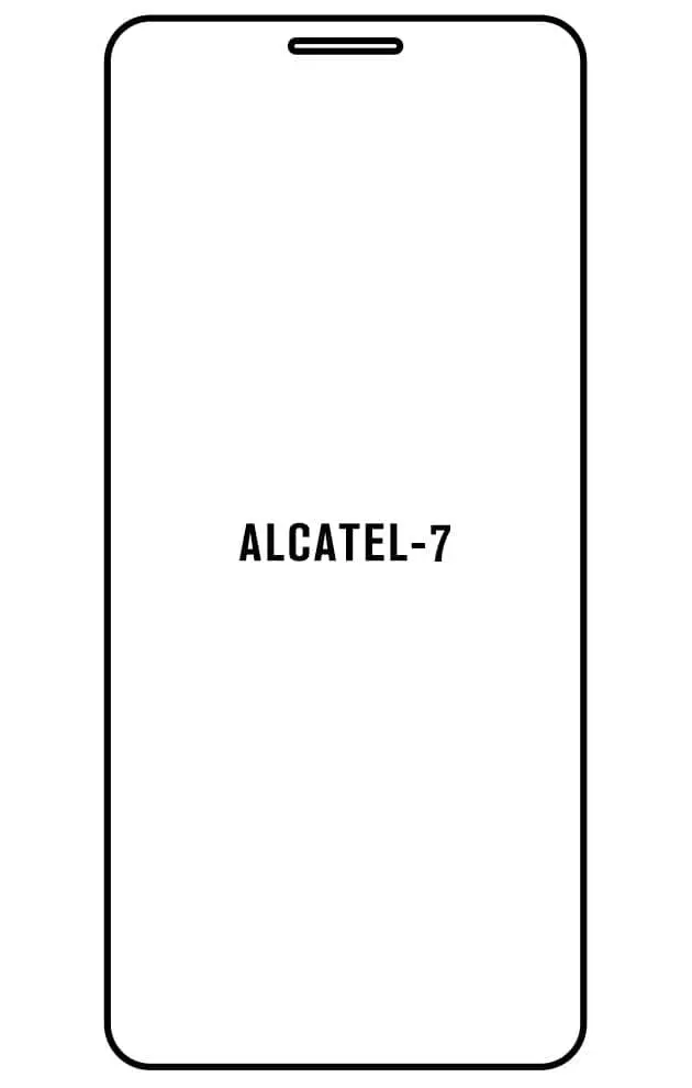 Alcatel 7 Přední Hydrogel ochranná fólie