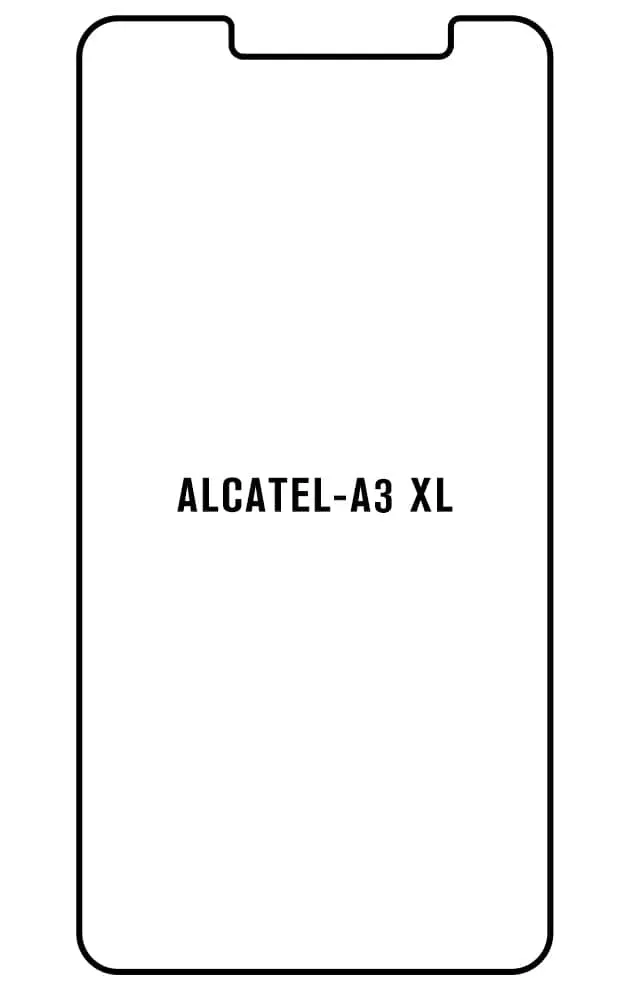 Alcatel A3 XL 9008X Přední Hydrogel ochranná fólie