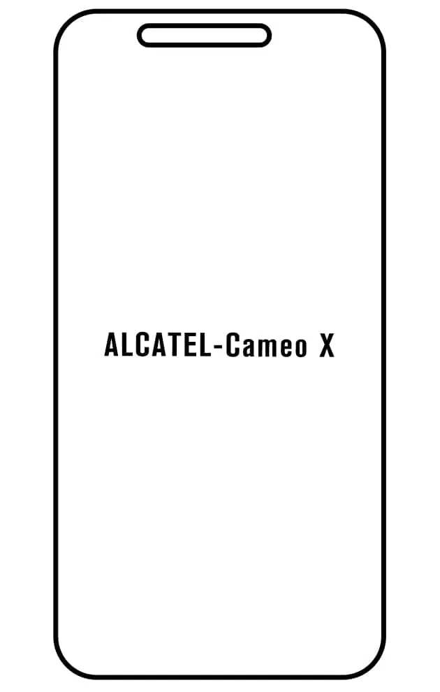 Alcatel Cameo X 2017 Přední Hydrogel ochranná fólie