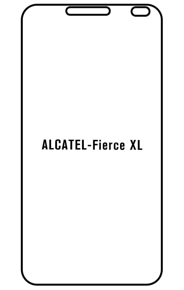 Alcatel Fierce XL Přední Hydrogel ochranná fólie