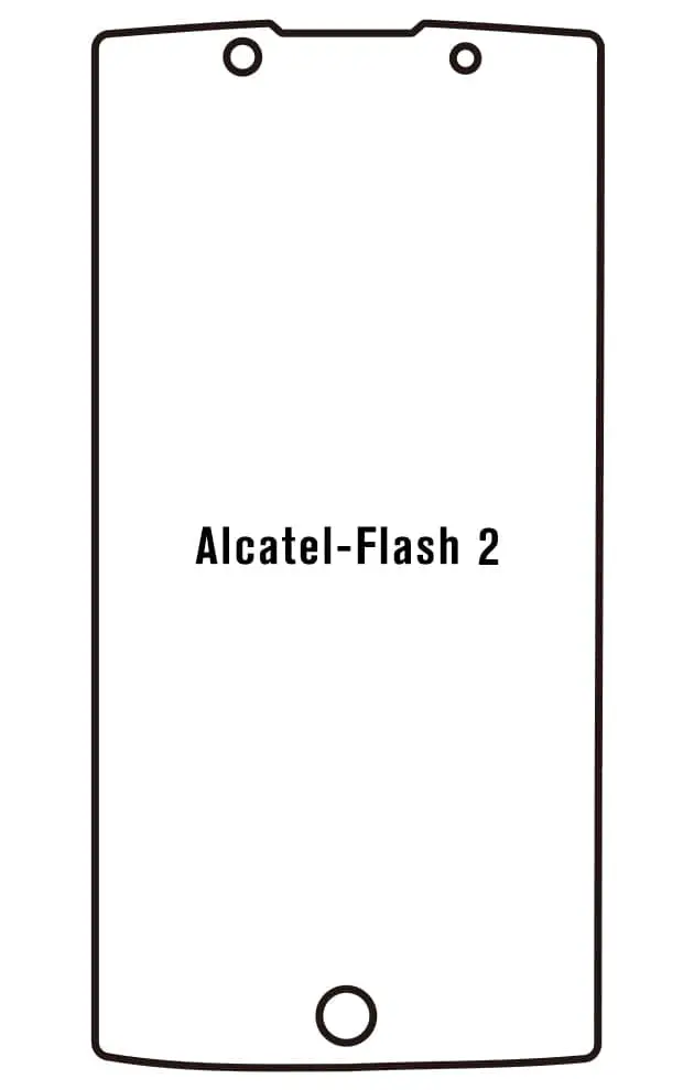Alcatel Flash 2 Přední Hydrogel ochranná fólie