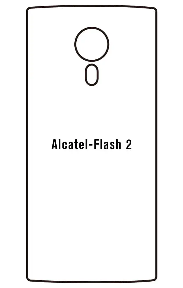 Alcatel Flash 2 Zadní Hydrogel ochranná fólie