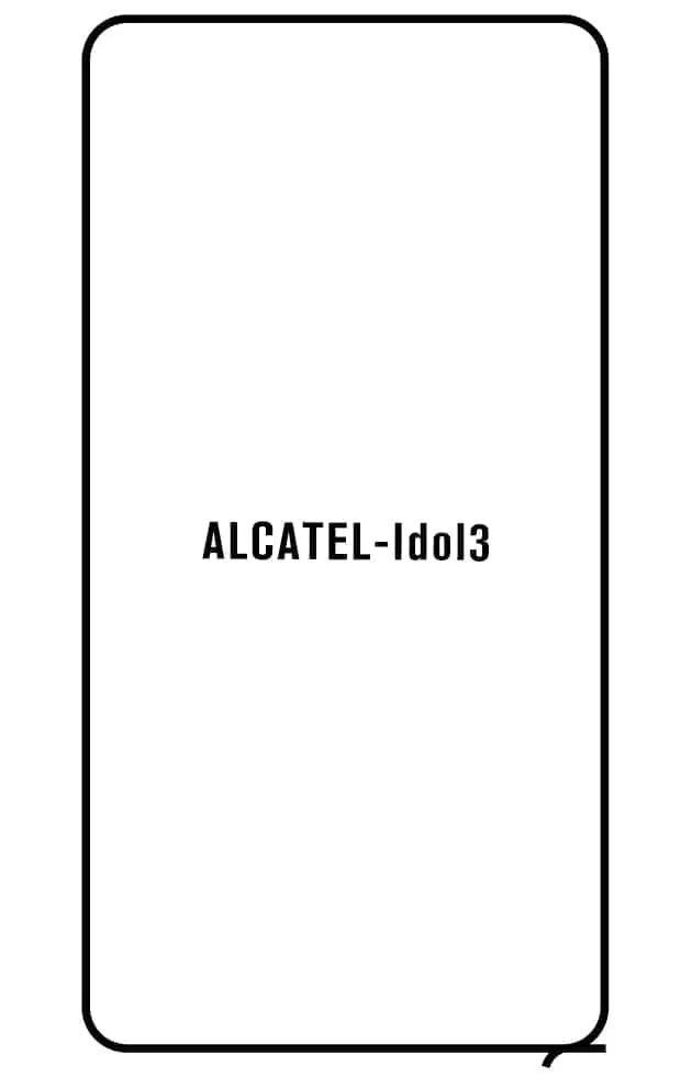 Alcatel Idol 3 Přední Hydrogel ochranná fólie