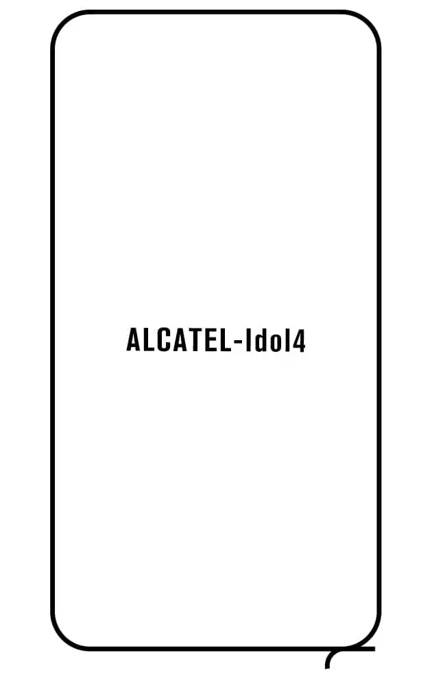 Alcatel Idol4 Přední Hydrogel ochranná fólie