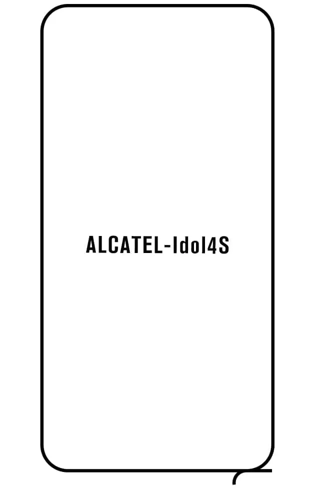 Alcatel Idol4S Přední Hydrogel ochranná fólie