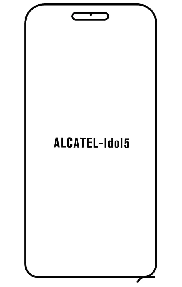 Alcatel Idol5 Přední Hydrogel ochranná fólie