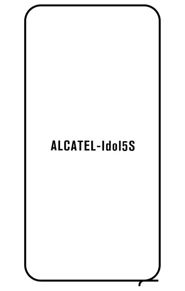 Alcatel Idol5S Přední Hydrogel ochranná fólie