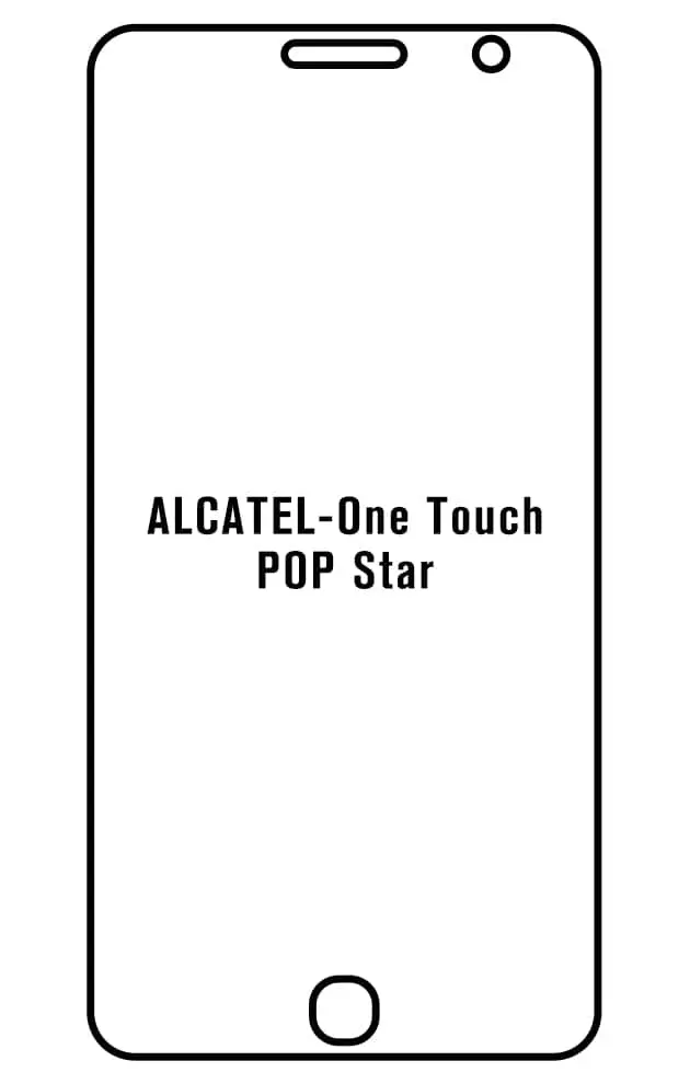 Alcatel One Touch POP STAR 5022D Přední Hydrogel ochranná fólie