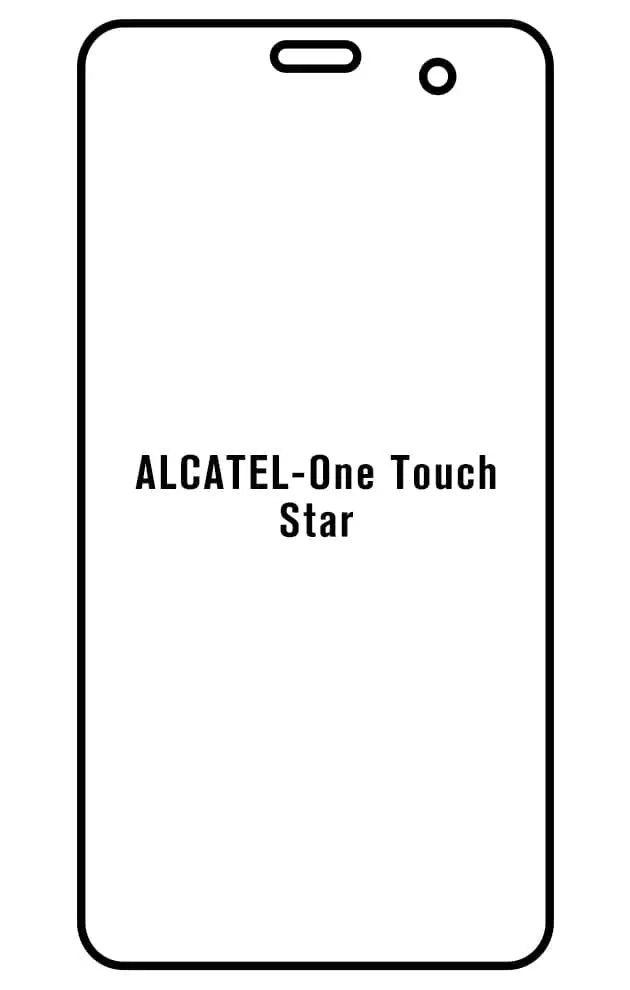 Alcatel One Touch Star Přední Hydrogel ochranná fólie