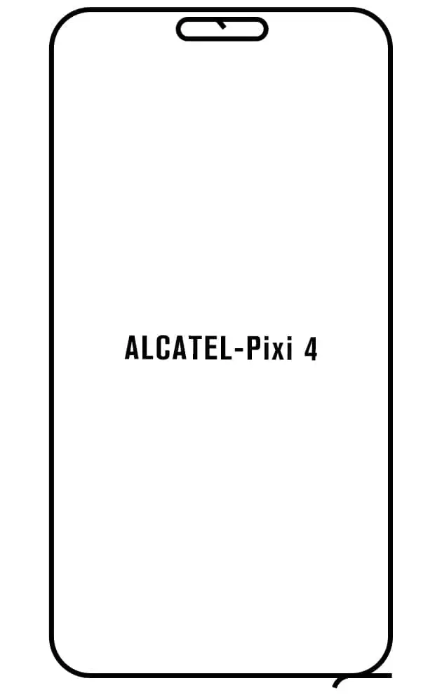 Alcatel Pixi 4 Přední Hydrogel ochranná fólie