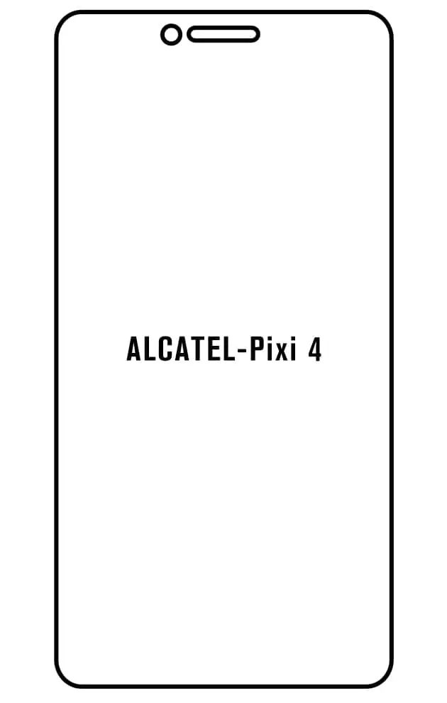 Alcatel Pop 4 Přední Hydrogel ochranná fólie
