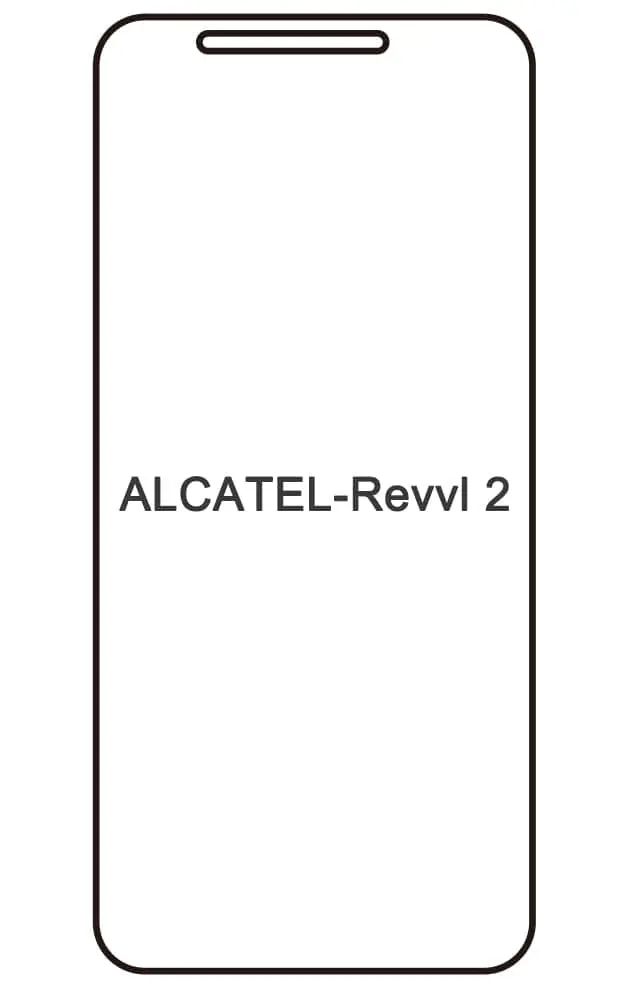 Alcatel Revvl 2 Přední Hydrogel ochranná fólie