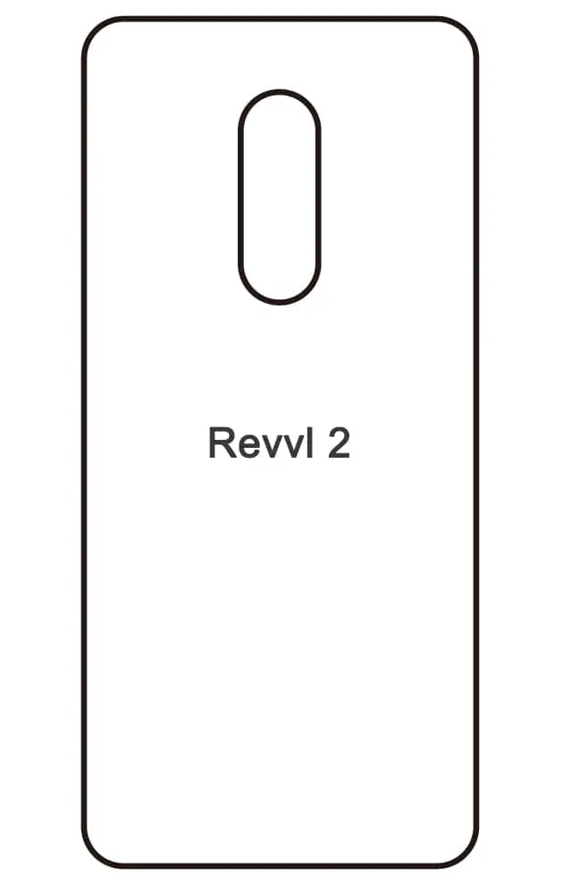 Alcatel Revvl 2 Zadní Hydrogel ochranná fólie