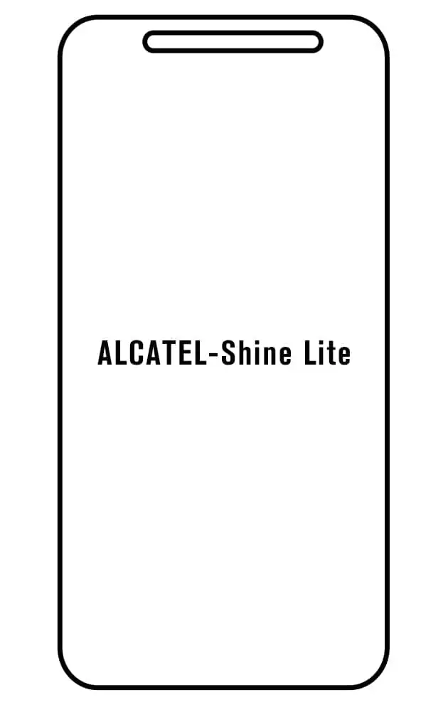 Alcatel Shine Lite 5080A Přední Hydrogel ochranná fólie