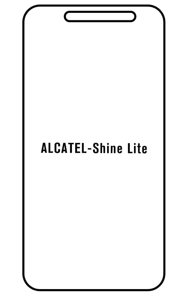 Alcatel Shine Lite 5080X Přední Hydrogel ochranná fólie