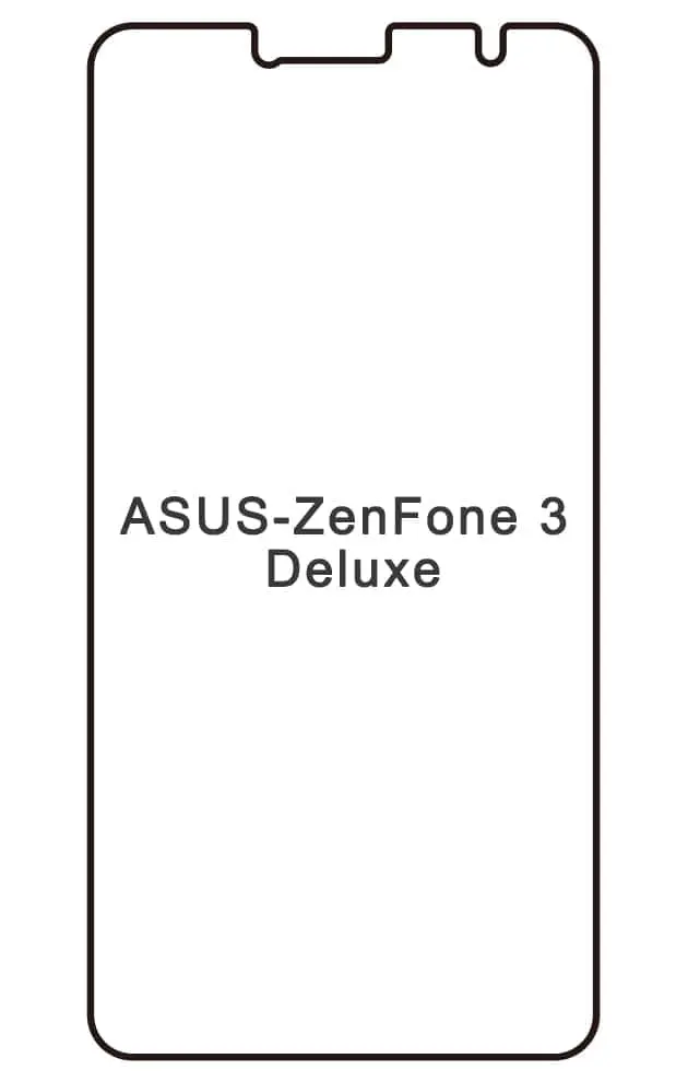 Asus 3 Deluxe Přední Hydrogel ochranná fólie