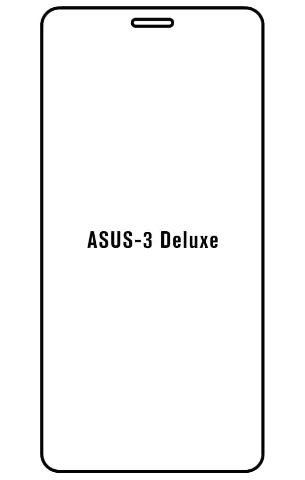 Asus 3 Deluxe ZS570KL Přední Hydrogel ochranná fólie