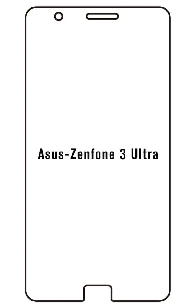 Asus 3 Ultra ZU680KL Přední Hydrogel ochranná fólie