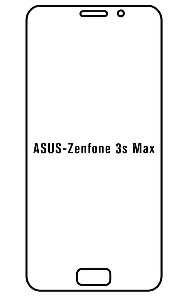Asus 3S Max ZC521TL Přední Hydrogel ochranná fólie