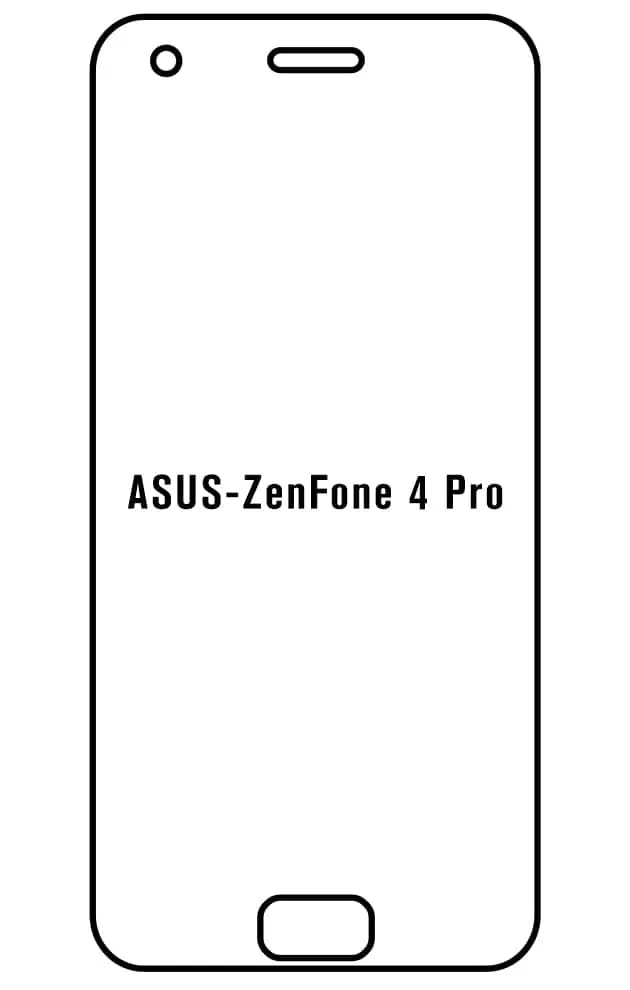 Asus 4 Pro ZS551KL Přední Hydrogel ochranná fólie
