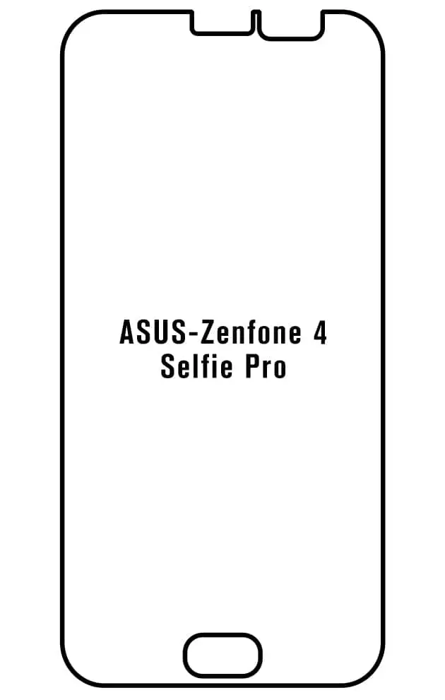 Asus 4 Selfie Pro ZD552KL Přední Hydrogel ochranná fólie