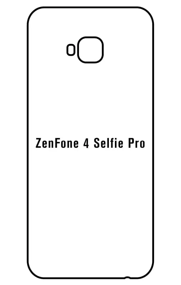 Asus 4 Selfie Pro ZD552KL Zadní Hydrogel ochranná fólie
