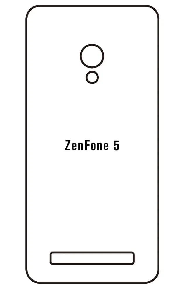 Asus 5 A502CG Zadní Hydrogel ochranná fólie
