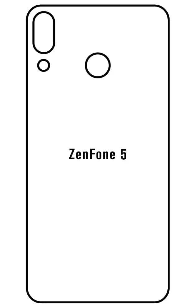 Asus 5 ZE620KL Zadní Hydrogel ochranná fólie