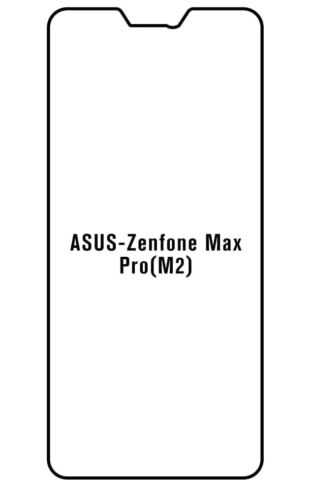 Asus Max Pro ZB630KL Přední Hydrogel ochranná fólie