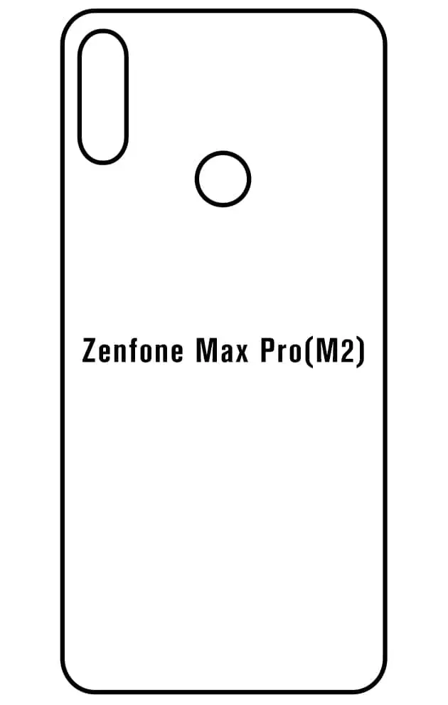 Asus Max Pro ZB631KL Zadní Hydrogel ochranná fólie